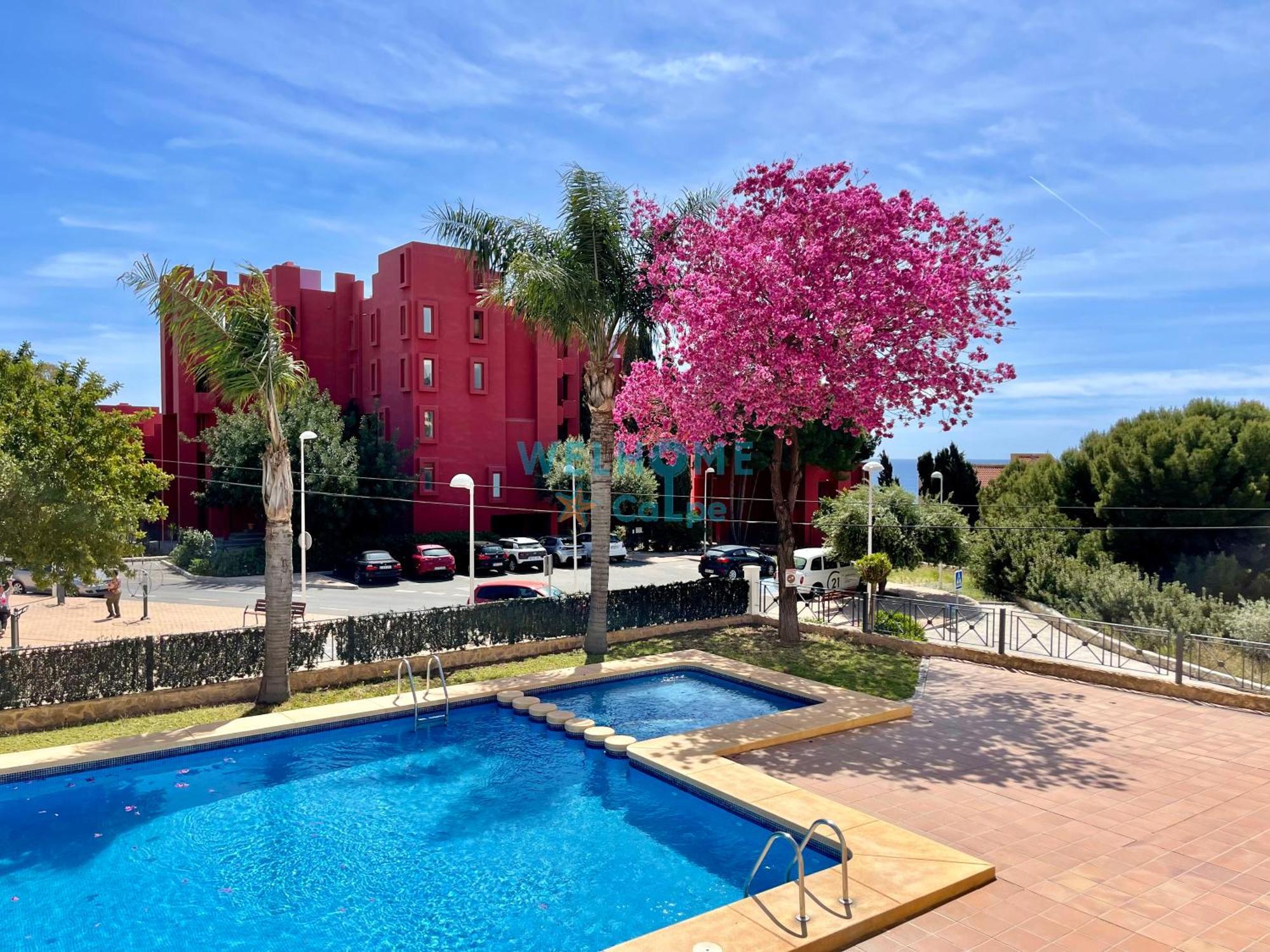 Manzana Bonito Y Comodo Apartamento Con Piscina Кальпе Экстерьер фото