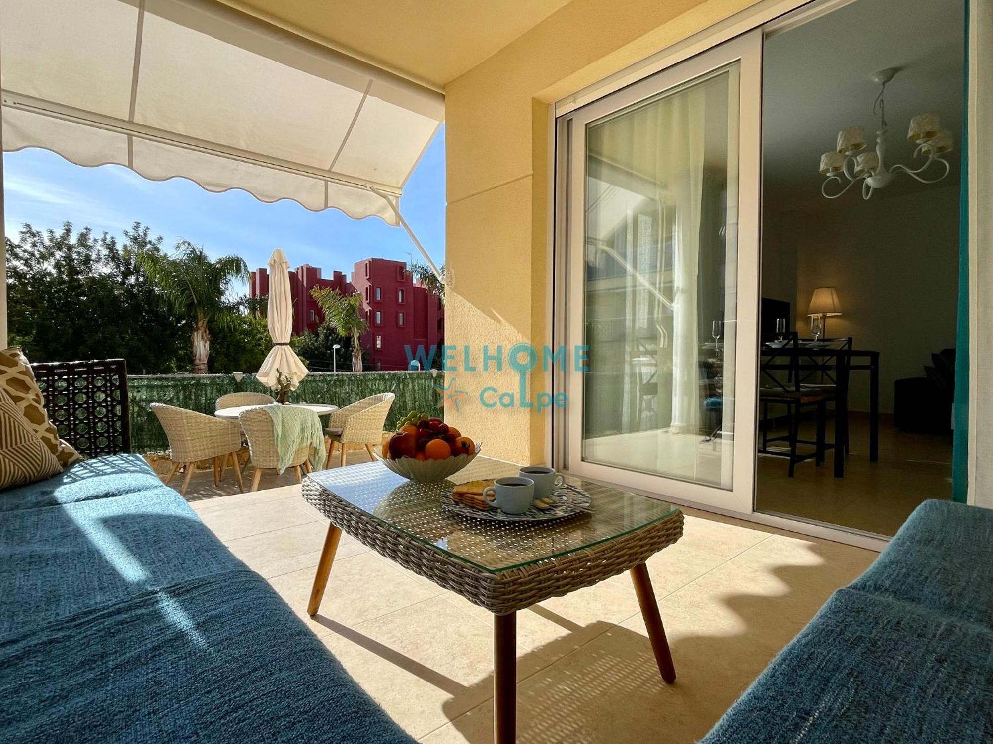 Manzana Bonito Y Comodo Apartamento Con Piscina Кальпе Экстерьер фото