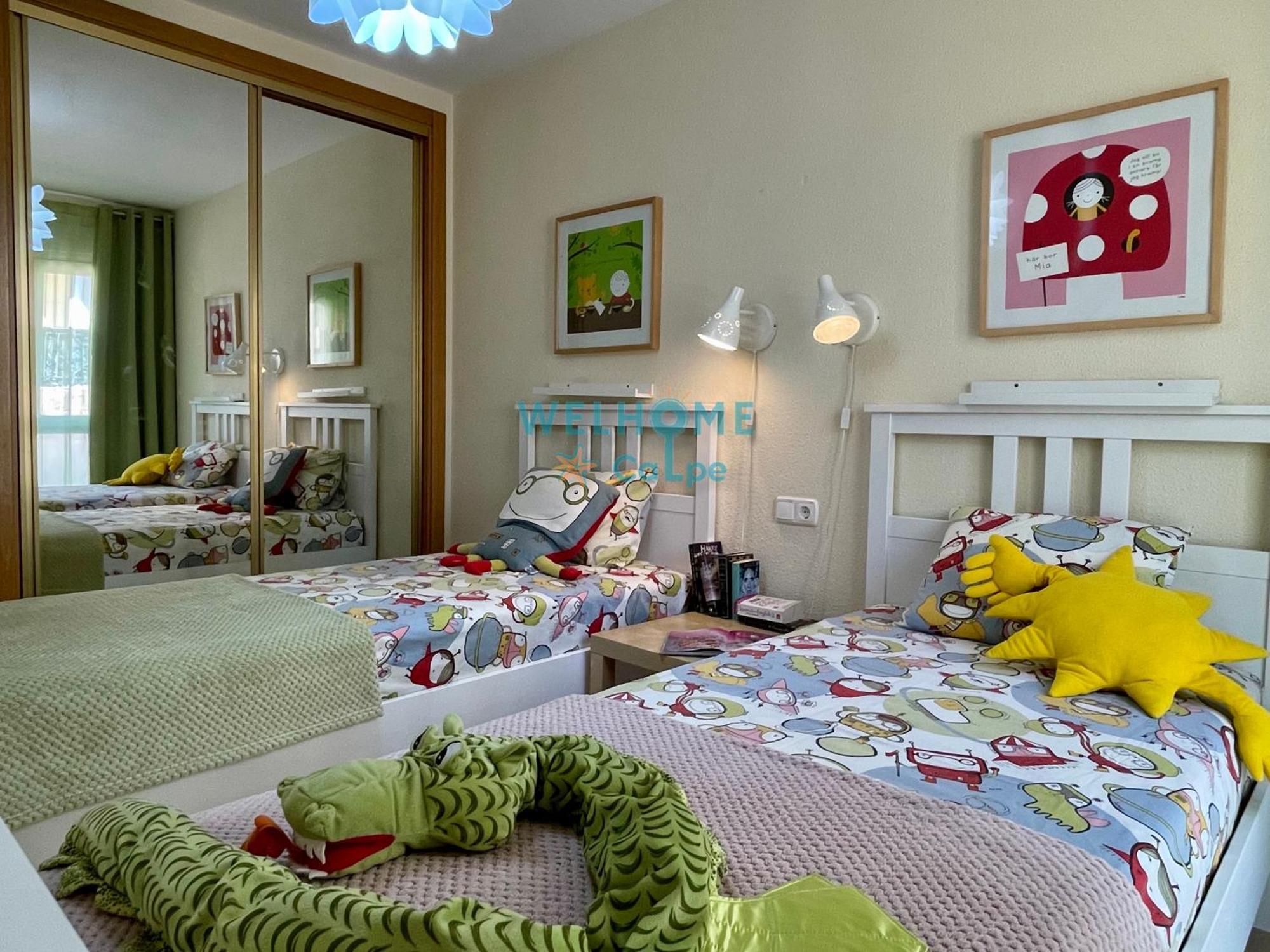 Manzana Bonito Y Comodo Apartamento Con Piscina Кальпе Экстерьер фото