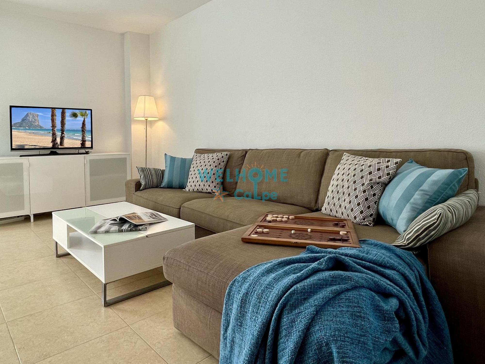 Manzana Bonito Y Comodo Apartamento Con Piscina Кальпе Экстерьер фото